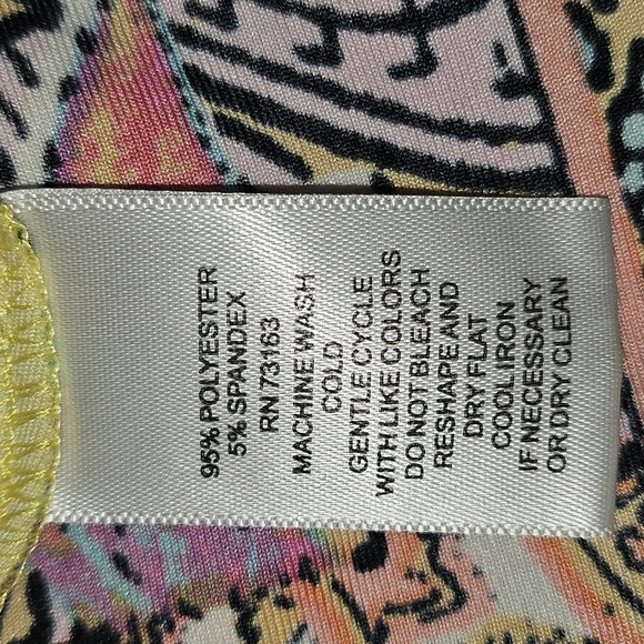 Melissa Paige Colorful Patchwork Maxi Skirt XL - Picture 7 of 7